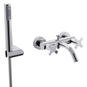 GRIFERIA PARA DUCHA EXTERIOR CON TRANSFERENCIA CIERRE CERAMICO FV ALERCE 0112/D7-CR