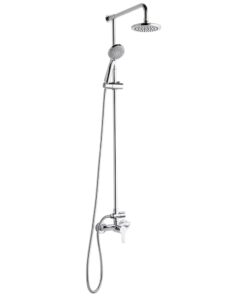 Alternative view of MONOCOMANDO PARA DUCHA EXTERIOR CON DUCHADOR CON BARRAL CIERRE CERAMICO FV PUELO 0312/B5-CR