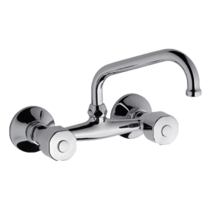 GRIFERIA PARA COCINA PARED EXTERIOR PICO ALTO FV ARIZONA 0409.02/B1P-CR