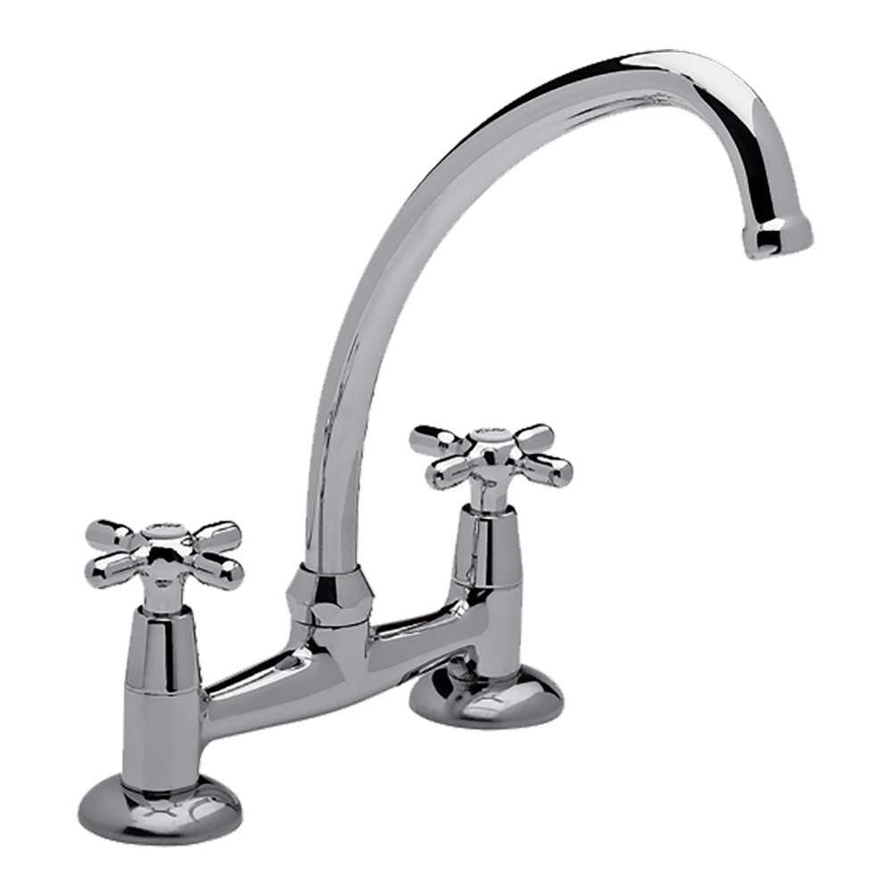 GRIFERIA PARA COCINA MESADA FV NEWPORT 0413/B2P-CR