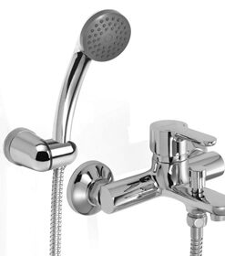 GRIFERIA MONOCOMANDO PARA DUCHA EXTERIOR CON TRANSFERENCIA │PIAZZA EMBLEM 10008│