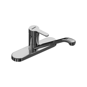 GRIFERIA MONOCOMANDO PARA COCINA MESADA CON BASE │PIAZZA EMBLEM 10015│