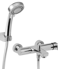 GRIFERIA MONOCOMANDO PARA DUCHA EXTERIOR CON TRANSFERENCIA │PIAZZA NEXT 10208│