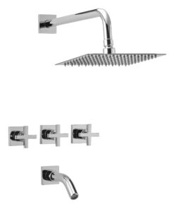 GRIFERIA PARA DUCHA CON TRANSFERENCIA CIERRE CERAMICO PEIRANO SANTANDER 80-135