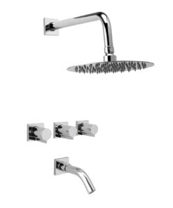 GRIFERIA PARA DUCHA CON TRANSFERENCIA CIERRE CERAMICO PEIRANO TOLEDO 80-150
