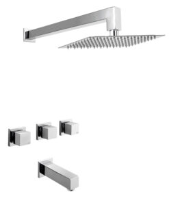 GRIFERIA PARA DUCHA CON TRANSFERENCIA CIERRE CERAMICO PEIRANO LAGO 80-161