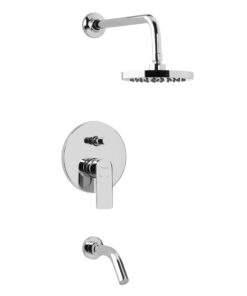 MONOCOMANDO PARA DUCHA CON TRANSFERENCIA CIERRE CERAMICO PEIRANO VERA 80-180