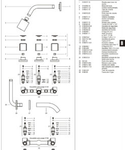 Alternative view of GRIFERIA PARA DUCHA CON TRANSFERENCIA FV CALIFORNIA 0103/17-CR
