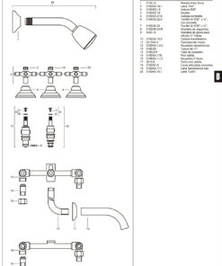 Alternative view of GRIFERIA PARA DUCHA SIN TRANSFERENCIA FV NEWPORT 0109/B2P-CR PLUS