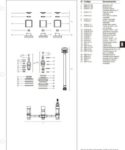 Alternative view of GRIFERIA PARA BIDET FV CALIFORNIA 0295/17-CR