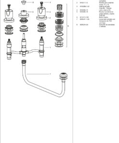 Alternative view of GRIFERIA PARA BIDET FV PAMPA 0295/B6-CR