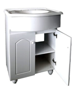 Alternative view of VANITORY CLASICO 60 CM CON BACHA MARMOLINA CON PUERTAS