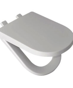 Tapa asiento de inodoro cierre suave blanco PP FERRUM BARI | TKWPS B |