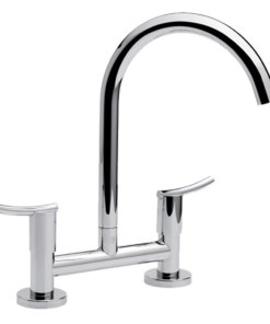GRIFERIA PARA COCINA MESADA PICO ALTO CIERRE CERAMICO FV LIBBY 0428/39-CR