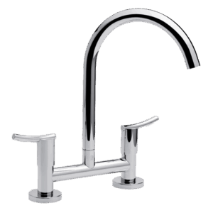 GRIFERIA PARA COCINA MESADA PICO ALTO CIERRE CERAMICO FV LIBBY 0428/39-CR