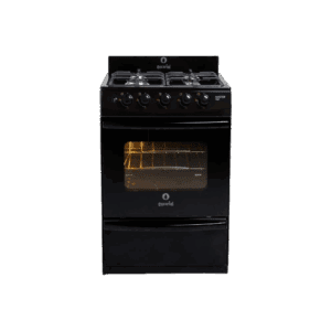 COCINA  56CM  ESCORIAL STYLE BLACK 4H|MASST56N| NE