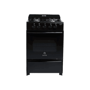 COCINA  56CM  ESCORIAL MASTER4H MULTIGAS NEGRA -