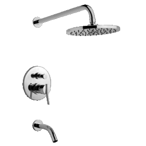 MONOCOMANDO PARA DUCHA CON TRANSFERENCIA CIERRE CERAMICO FV LIBBY MO. 0106/39-CR