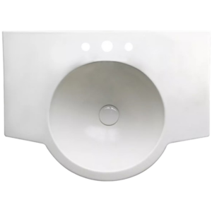 LAVATORIO DE 3 AGUJEROS 85 CENTIMETROS BLANCO FERRUM MARINA | LH83J-B |
