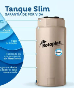 Alternative view of TANQUE500LTS. ARENA SLIM ROTOPLAS|500362|Ø 0.70