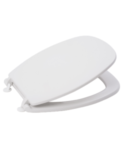 TAPA INODORO ROCA MONACO BLANCA LAQUEADA HERRAJE NYLON |3063220001200│