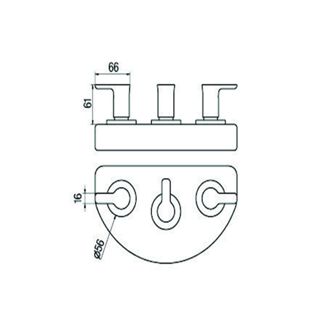 GRIFERIA PARA BIDET CON TRANSFERENCIA CIERRE CERAMICO │ PIAZZA LOGOS 22304 │ - Imagen 2
