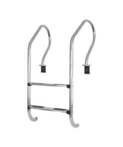 ESCALERA PARA PISCINA 2 ESCALONES CON ANCLAJE EN ACERO INOXIDABLE │ VULCANO 030608 │
