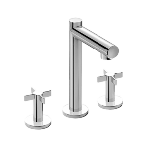 GRIFERIA PARA LAVATORIO MESADA CROMADA CIERRE CERAMICO │ PIAZZA GUILTY CRUZ 22401 │