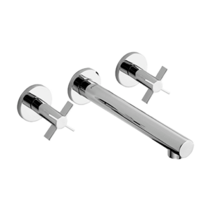 GRIFERIA PARA LAVATORIO PARED CROMADA CIERRE CERAMICO │ PIAZZA GUILTY CRUZ 22403  SERVICIO TECNICO DEL PROVEEDOR│