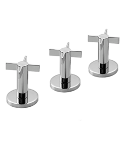 GRIFERIA BIDET CON TRANSFERENCIA CROMADA CIERRE CERAMICO │ PIAZZA GUILTY CRUZ 22404 │
