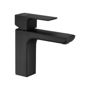GRIFERIA MONOCOMANDO PARA LAVATORIO MESADA NEGRO │ PIAZZA 10400NE │