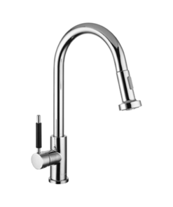 GRIFERIA MONOCOMANDO PARA COCINA MESADA CON ROCIADOR EXTRAIBLE CROMO │ PIAZZA GOURMET 10300 │