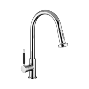 GRIFERIA MONOCOMANDO PARA COCINA MESADA CON ROCIADOR EXTRAIBLE CROMO │ PIAZZA GOURMET 10300 │