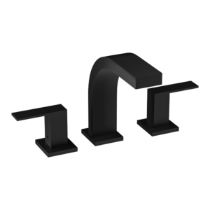 GRIFERIA PARA LAVATORIO MESADA CIERRE CERAMICO NEGRO │ PIAZZA LEVEL 21201NE │