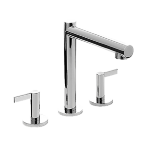 GRIFERIA PARA LAVATORIO MESADA CROMADA CIERRE CERAMICA │ PIAZZA GUILTY LEVER 22501 │