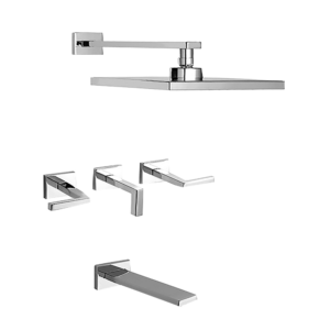 GRIFERÍA PARA DUCHA DE EMBUTIR CON TRANSFERENCIA │ PIAZZA UNIQUE LEVER 22906 │