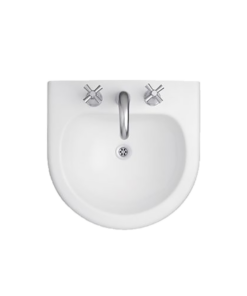LAVATORIO FERRUM AVIGNON 50 CM 3 AGUJEROS BLANCO | AVI-MS-004-BL │