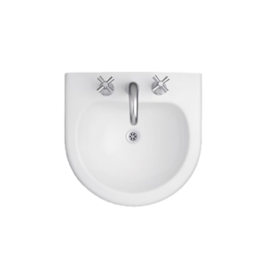 LAVATORIO FERRUM AVIGNON 50 CM 3 AGUJEROS BLANCO | AVI-MS-004-BL │