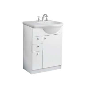 MUEBLE AVIGNON 65 CM CON 3 CAJONES Y 1 PUERTA BLANCO | AVI-MB-014-BL