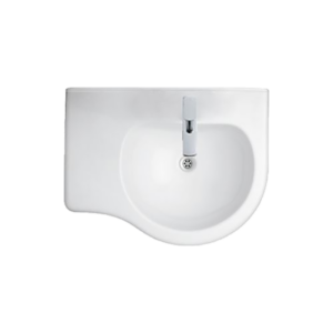 LAVATORIO FERRUM AVIGNON 65 CM 1 AGUJERO BLANCO | AVI-MS-006-BL