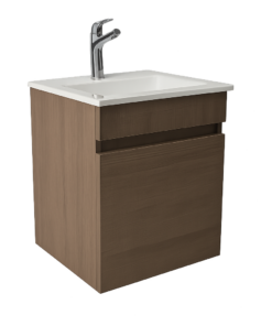 MUEBLE DE COLGAR FERRUM SYMI 50 CM 1 CAJÓN WENGUE | X5DE-W7