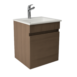 MUEBLE DE COLGAR FERRUM SYMI 50 CM 1 CAJÓN WENGUE | X5DE-W7