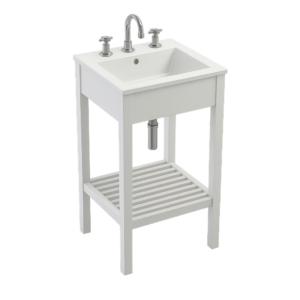 MUEBLE FERRUM SYMI 51,5 CM DE PIE BLANCO | X5DRP-B