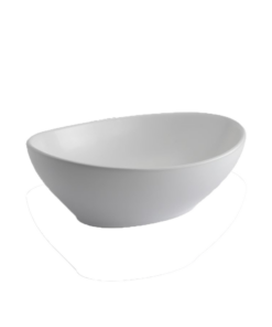 LAVATORIO DE APOYO FERRUM TORI CUENCO 39,2x33,8 CM BLANCO | L60KF-B