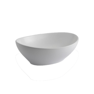 LAVATORIO DE APOYO FERRUM TORI CUENCO 39,2x33,8 CM BLANCO | L60KF-B