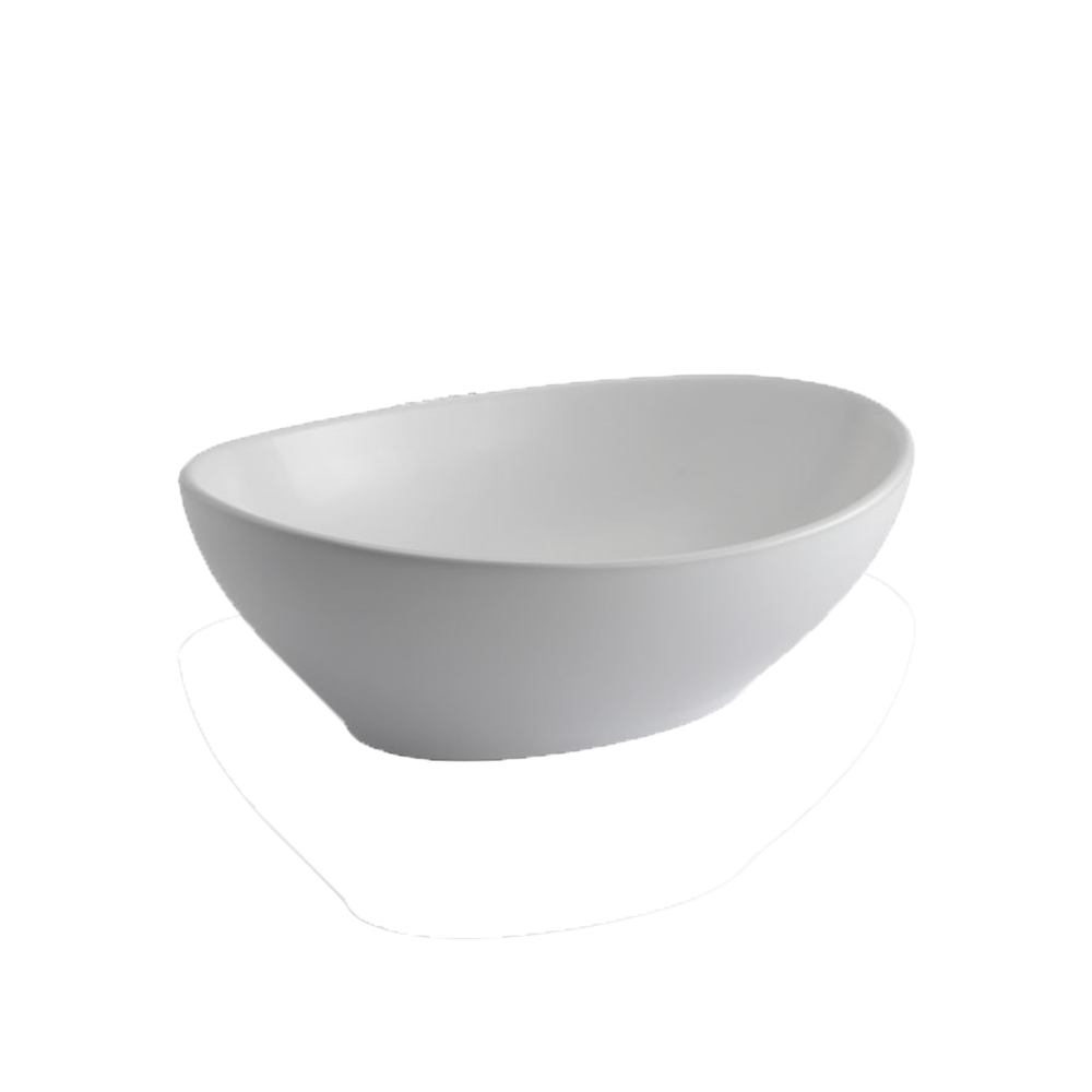 LAVATORIO DE APOYO FERRUM TORI CUENCO 39,2x33,8 CM BLANCO | L60KF-B