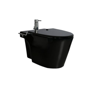 BIDET FERRUM MARINA DE COLGAR 1 AGUJERO NEGRO | BHP1J-N