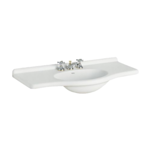 LAVATORIO FERRUM LIMOGES 110 CM 3 AGUJEROS BLANCO | LIM3F-B