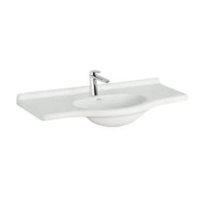 LAVATORIO FERRUM LIMOGES 110 CM 1 AGUJERO BLANCO | LIM1F-B