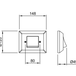 Alternative view of Grifería Peirano Tecno 02-010 Inodoro